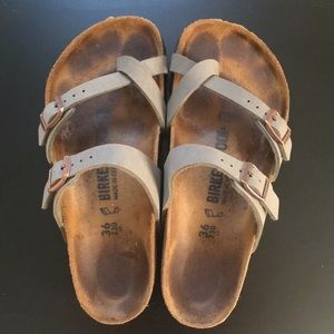 Birkenstock Mayari 36 Stone/Grey